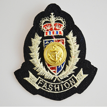 Navy wind small badge rudder chapter Anchor sailor retro cute college wind brooch crown micro chapter