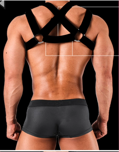 Нагрудный ремень с мышцами, сексуальное классическое нижнее белье, простой и элегантный дизайн
