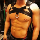 Нагрудный ремень с мышцами, сексуальное классическое нижнее белье, трусы, простой и элегантный дизайн