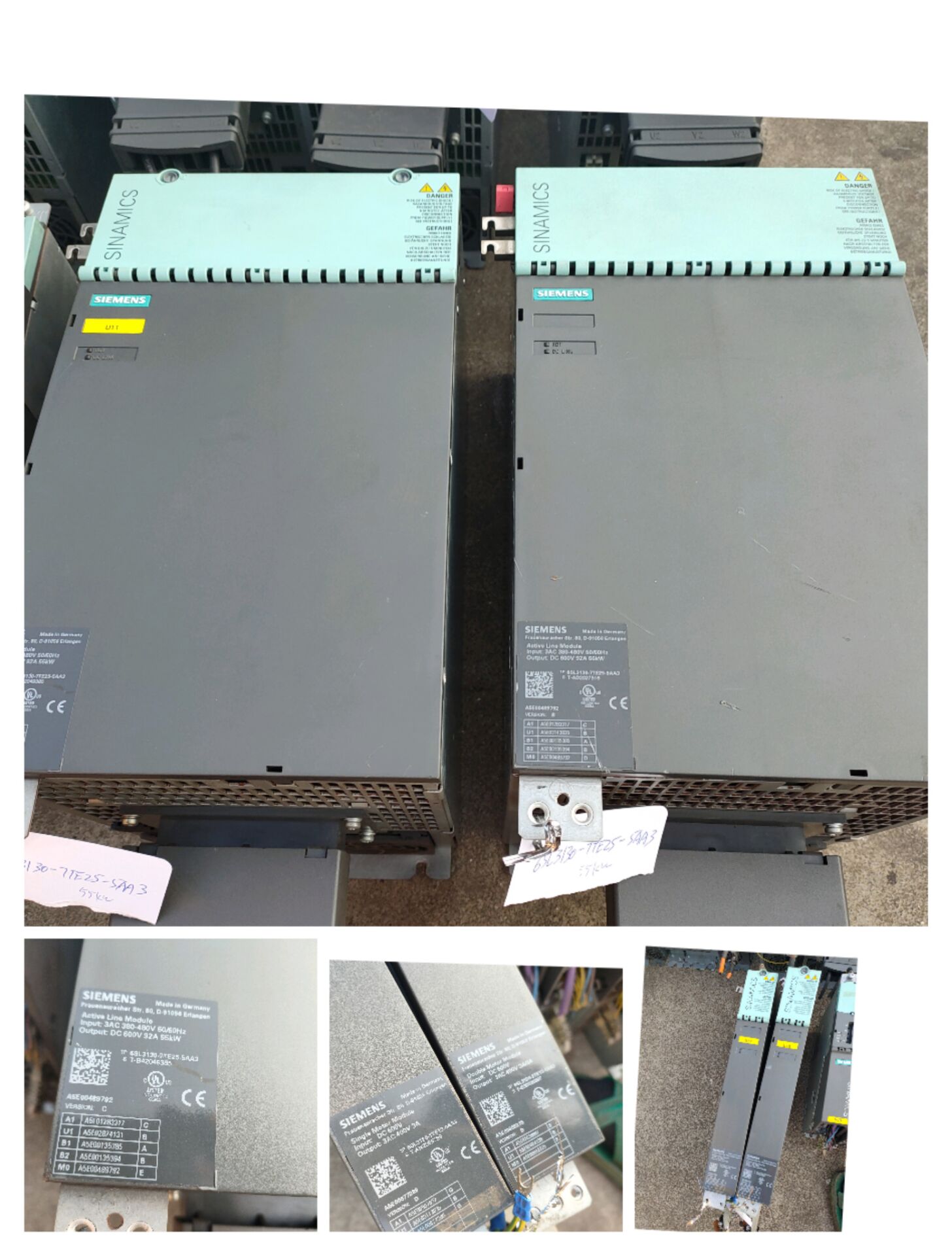 The dismantling of the machine 6SL3040-0MA00-0AA1 bargaining power