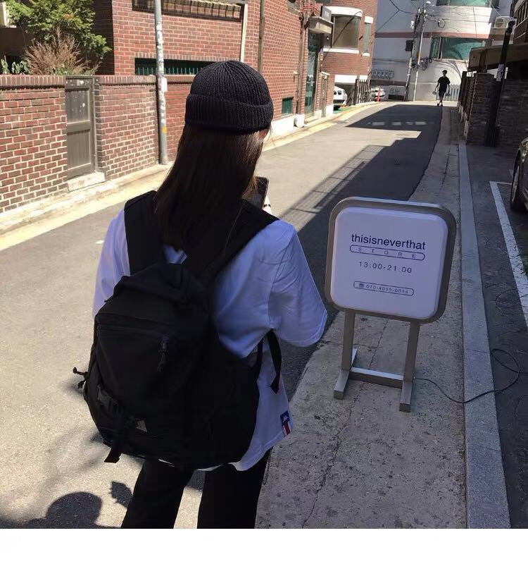 Cổ cô gái túi nữ phiên bản Hàn Quốc Harajuku ulzzang học sinh trung học công suất lớn dụng cụ ba lô ba lô - Ba lô các mẫu balo đẹp cho nữ