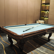 Home carved billiard table high-end fancy billiard table standard pool table Chinese black Eight table