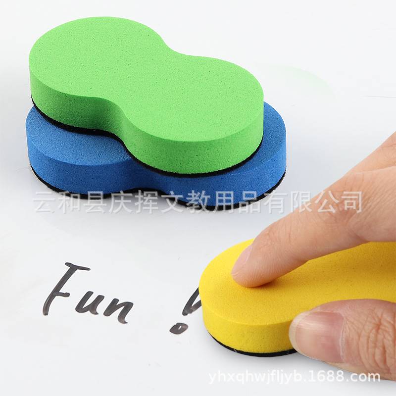 Direct Marketing Mini Whiteboard Wipe Felt Cloth New material Blackboard Eraser Children board whiteboard blackboard eraser-Taobao