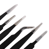 Высокоточный пинцет из нержавеющей стали, набор инструментов для многоразового использования