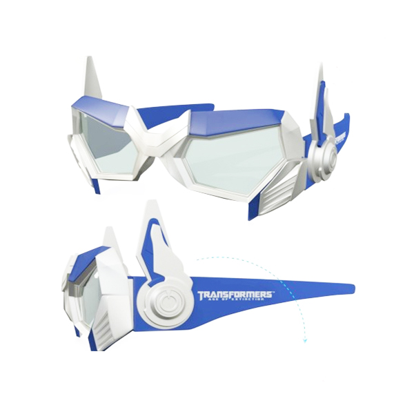 Transformers 4 cinema theme 3D glasses reald children's boy Optimus Prime HD non-flashing polarized type