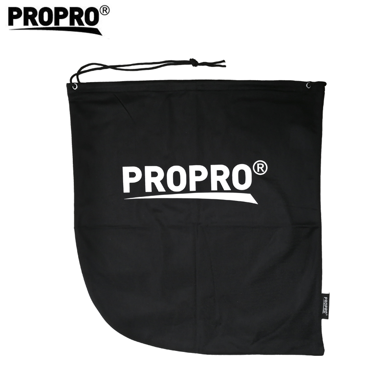 PROPRO thickened velvet pure black hard hat bag sports protective gear storage bag environmental protection large-capacity multi-functional bag