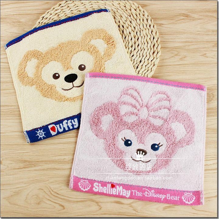 Recommended for export Japanese original single di Snida Philippines Shirley Mei Painter Cat Cartoon Small square towel handkerchief Pthick solid soft
