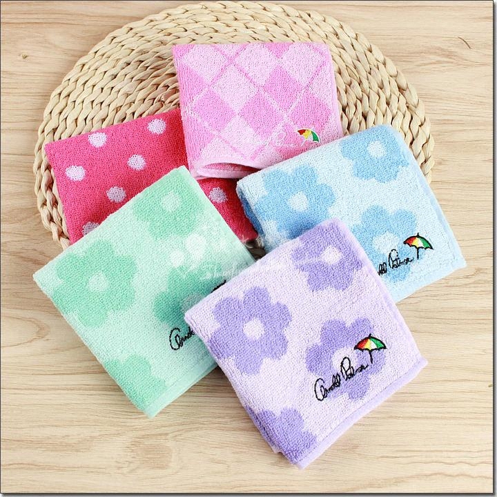 Defects Special Trade Exports Japanese Flower Umbrella All Cotton Embroidery Water Yu Point General Small Small Square Palm Clipping