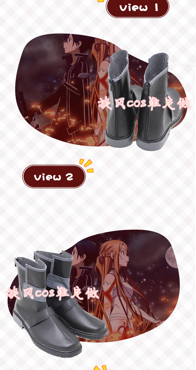5276 thanh kiếm thần miền Tonggu và người Tongren COSPLAY giày COS để bản đồ tùy chỉnh - Cosplay cosplay itachi