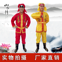 Wedding Festivities Weifeng Gong Drum Clothing Waist Drum Seedlings Dancing and Dancing Costumes to the Costume Arena for men and women clothes