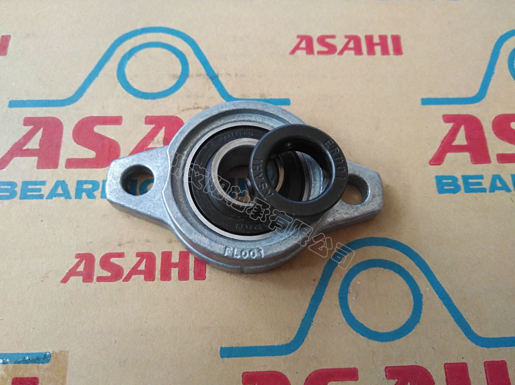 正品日本ASAHI旭精工轴承带座轴承 UFL001 U001 FL001 ER001