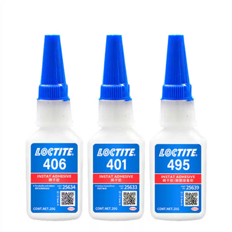 Клей Loctite 495 401/415/454/460/480/496/406 моментальный клей для металла и пластика высокая скорость высыхания
