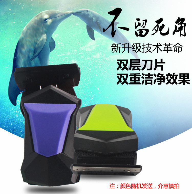 Fish cylinder brush Magnetic brush strong magnetic algae removal glass brush cleaning cleaning tool fish tank wiper double-sided cleaning brush