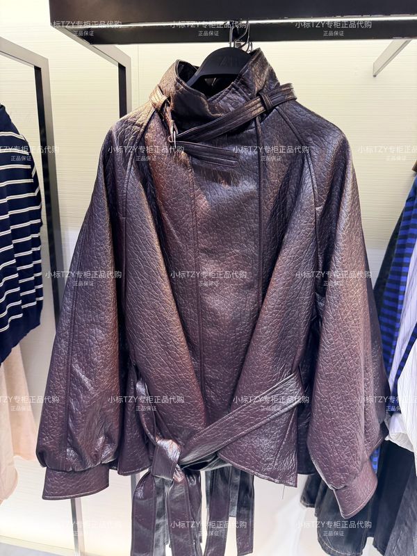 New Arrivals in September Zara Domestic Purchasing Agent Women's Clothing Leather Effect Belt Jacket 6318248 700 New Arrivals in September Zara Domestic Purchasing Agent Women's Clothing Leather Effect Belt Jacket 6318248 700