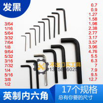  Imperial Hex wrench 9 5 12 7 3 8 1 2 1 16 5 64 9 64 1 58 1 98 3 57