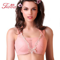 Experience the underwear counter thick cup chest chest Super gathering hanging neck bra sexy temptation youth BS0911