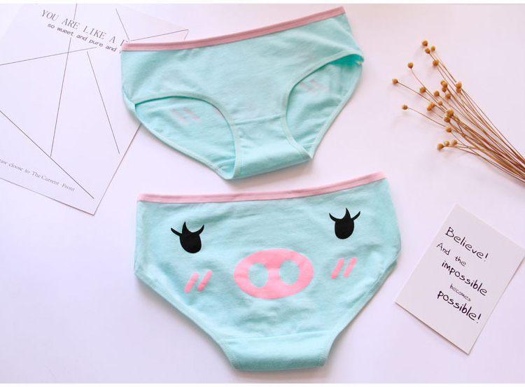 4 giai đoạn phát triển phim hoạt hình biểu hiện gói smiley cô gái đồ lót bông bông sinh viên thấp eo tóm tắt quần lót su nam