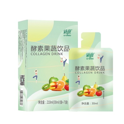 【绿瘦】果蔬酵素饮品30ml*7袋