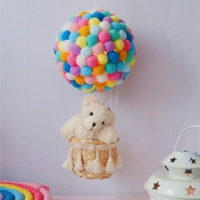 [Цветный шарик] (средний) (плюшевый медведь) [сделать его самостоятельно]