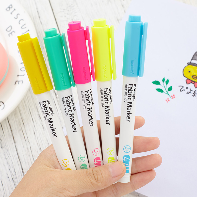 Mousa Beauty Macpen 8 Color clothing monami Fabric Marker 470 Mumami 05064