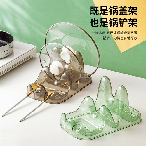 Легкая роскошная двойная крышка, нарезанная рама кухонная столешница, прозрачная лопаточка, нарезанная рама ложек -рамы