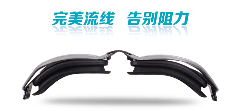 Kính cận thị Jiehu HD gọng kính lớn thoải mái kính bơi chống nước chống sương mù nam và nữ với kính bơi mạ điện kính bơi view v500s