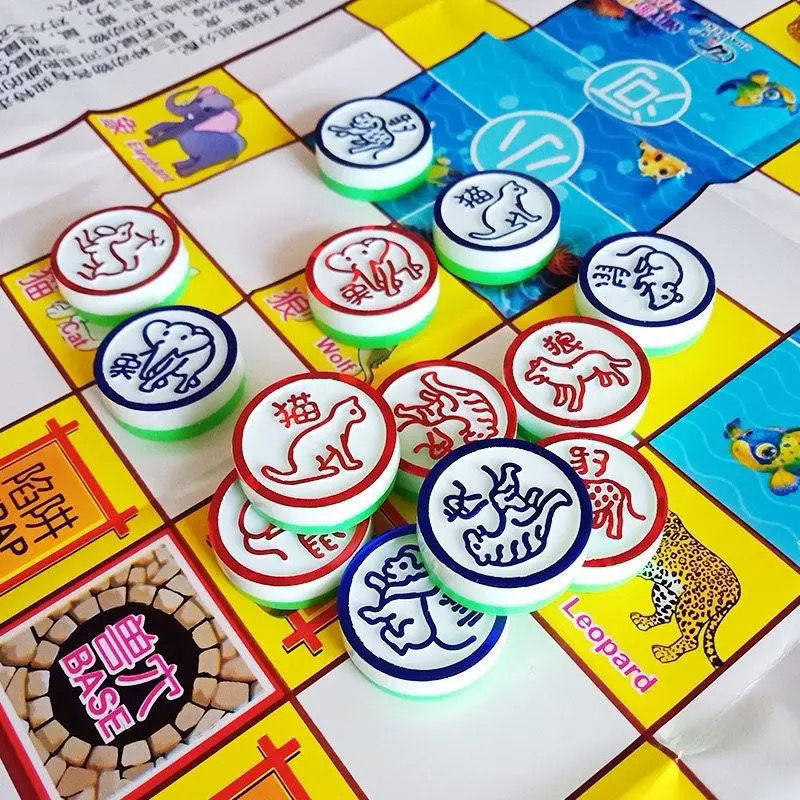Puzzle Chess Class Children Chess Five Sub Chess flight chess Chess Development Intelligence Parenting Interactive Tabletop Game-Taobao