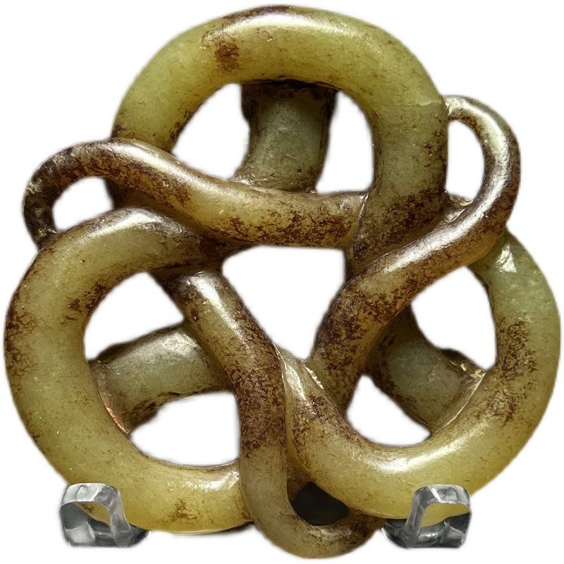 汉代和田玉黄玉螭龙盘龙佩：穿越千年的东方美学艺术品！-手饰-淘宝好物网