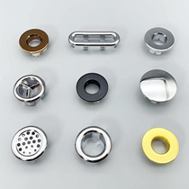 Washbasin Universal Table Basin Plugging Plastic Small Round Lid Decorative Cover Outfall Wash Sink Wash Basin Parts Circle