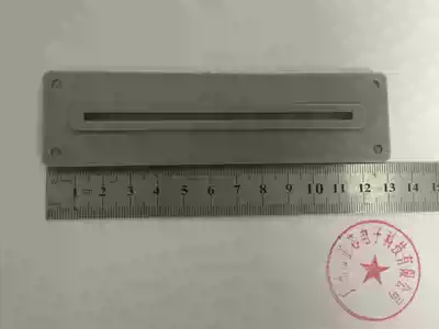 Plastic paper outlet ATM teller machine paper outlet small ticket outlet paper outlet slip paper outlet