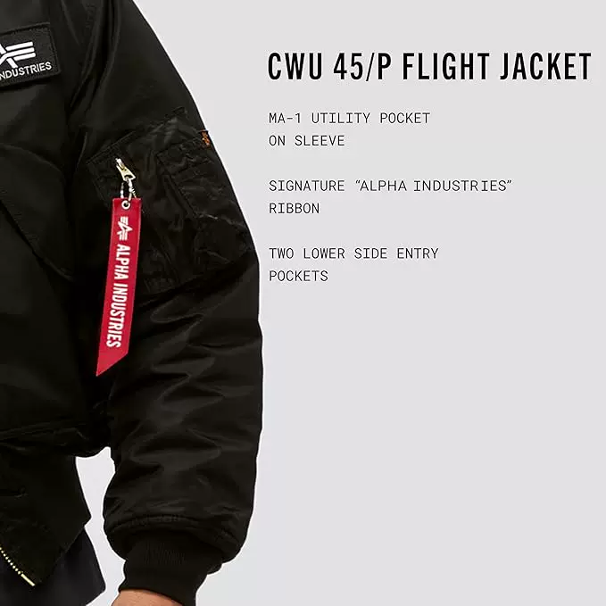 Мужская куртка Alpha Industries CWU с теплой подкладкой 7125442, подлинная доставка напрямую из США