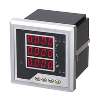 SVAP AC single phase digital display current voltage power combination display strap RS485 transmitter output relay