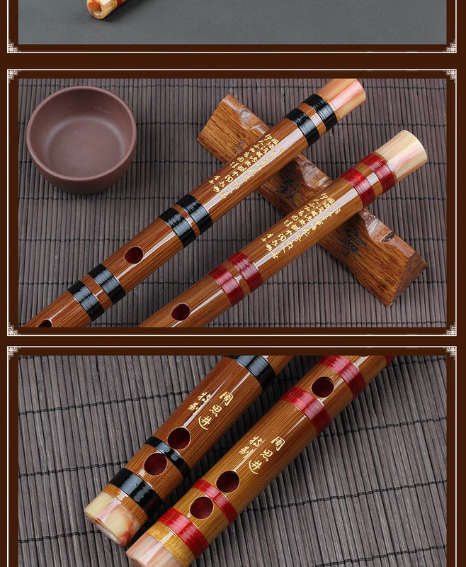 Zhou Sijin Đặc biệt sáo cdefga chuyên nghiệp chơi sáo tư duy tre nhạc cụ bán hàng trực tiếp Bảo hành trọn đời - Nhạc cụ dân tộc
