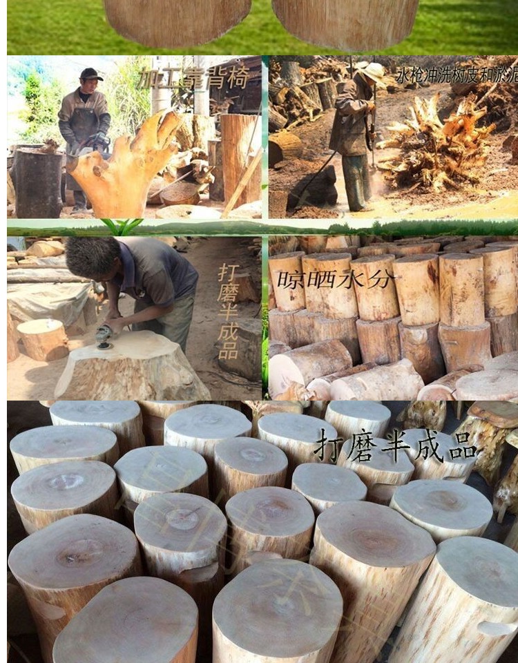Đơn giản gốc cây phân gỗ trụ ghế ngồi trụ pier khắc khắc phân giày giày phân phân gỗ trang trí hộ gia đình phân - Các món ăn khao khát gốc bàn ghế gốc cây rẻ