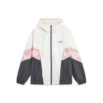 Li Ning windbreaker mens and womens sports life series cardigan hooded jacket autumn casual sportswear AFDT845