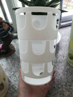 B тип снежинки белый (с 1 фиксированным диском)