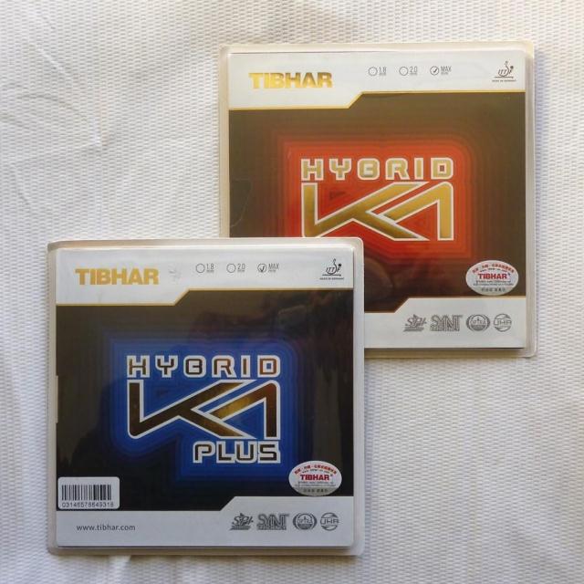 Forehand table tennis rubber viscous internal energy Tibhar tall and straight hybrid K1 set of glue reverse glue