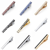  Tie clip mens business professional formal simple boxed tie pin tie clip pin suit gold collar clip men