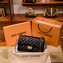 Hong Kong LACK VUMEKR genuine leather ladies bag soft pilinger chain bag 2021 new tide chubby chubby satchel
