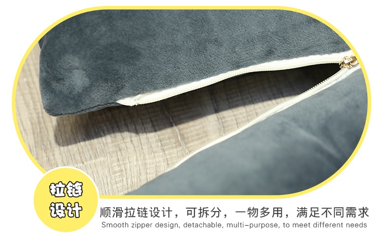 Ins đệm văn phòng thắt lưng đệm một mảnh đệm ghế văn phòng thắt lưng sofa gối ít vận động - Trở lại đệm / Bolsters gối mền 2 trong 1