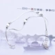 Vòng tay bạc 925 sterling nữ chuông cá heo nhỏ thời trang hoang dã Phiên bản quà tặng sinh nhật Nhật Bản và Hàn Quốc