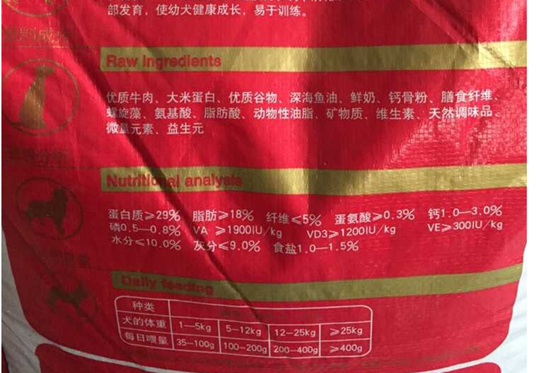 Chất lượng cao con chó hoàng đế số lượng lớn thực phẩm 500g một túi 5 kg thức ăn cho mèo royal canin