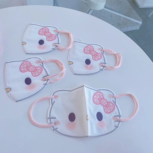 Оригинальная детская трехмерная летняя медицинская маска для раннего возраста, тонкая одноразовая упаковка, 3D