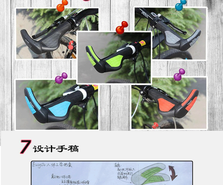 Poignées de vélo EASYDO - Ref 2342496 Image 34