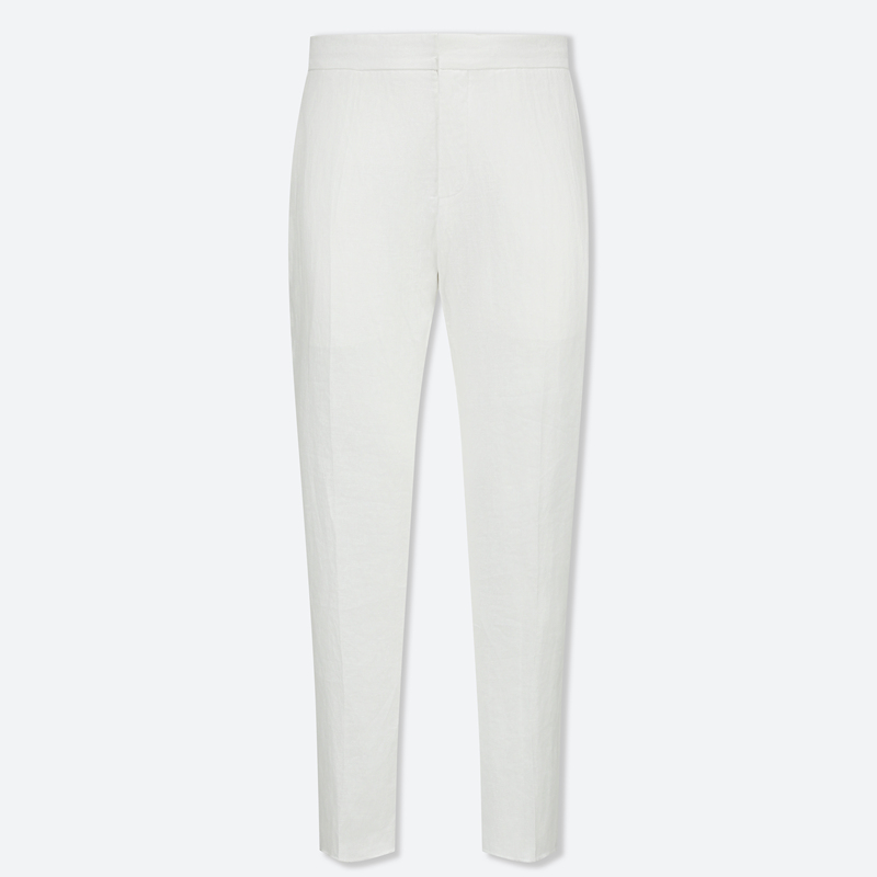 Riches Maitine Zegn* Weiting's Same Style Spring and Summer 100% Rain Dew Linen Luxury Business Casual Trousers Riches Maitine Zegn* Weiting's Same Style Spring and Summer 100% Rain Dew Linen Luxury Business Casual Trousers