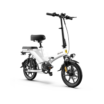 Solomon Foldable Electric Bicycle Hidden Battery Lightweight Portable Driving Assistance Battery Vehicle Small Men and Women