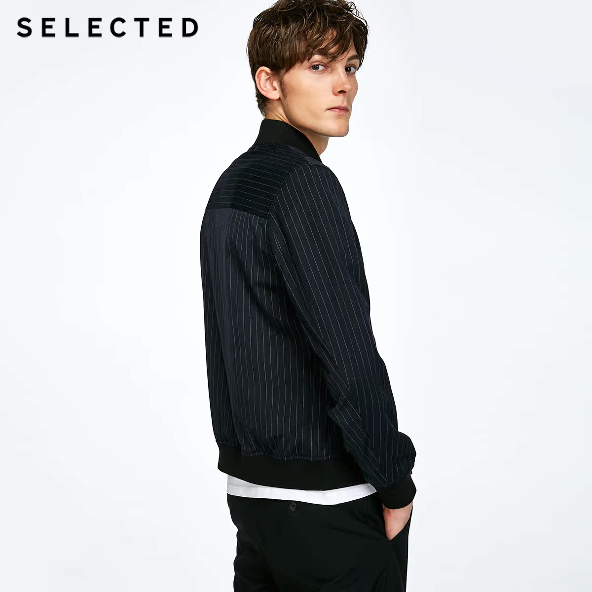 Blouson homme SELECTED    en Nylon - Ref 3117759 Image 3