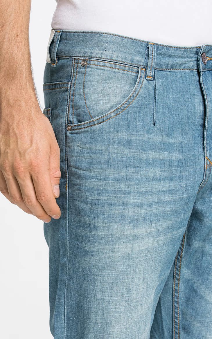 Jeans pour jeunesse droite en vrac SELECTED en coton pour été - Ref 1484761 Image 21