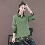 Осенний комплект, осенняя тонкая толстовка, куртка, в западном стиле