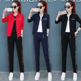 Весенний модный спортивный костюм, кардиган, футболка, толстовка, осенний комплект, 2020, городской стиль, в корейском стиле, большой размер, 3 предмета